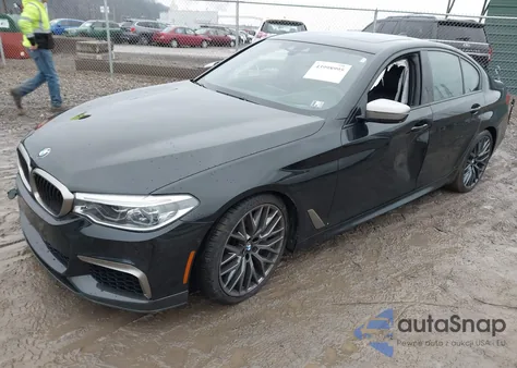2019 BMW M550I xDrive z USA, uszkodzony, nr VIN WBAJB9C51KB287542